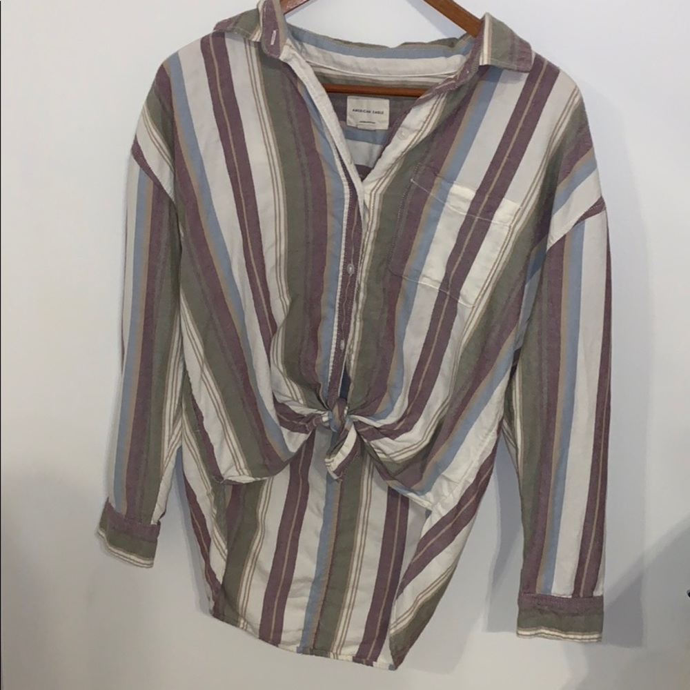 striped top